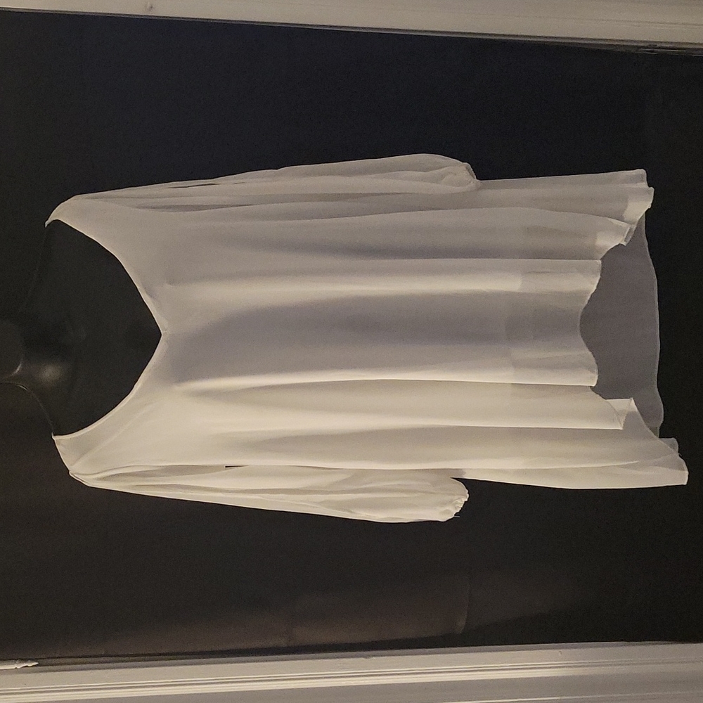 Flowing Sheer Dinner Dress